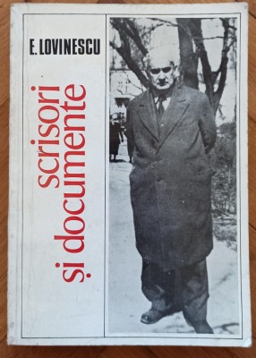 E. Lovinescu, scrisori si documente// 1981 foto