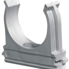 Cleme fixare teava 16 mm, culoare gri, montaj rapid si rezistent