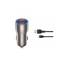 Incarcator auto SMART Quick charge USB QC3.0 36W + cablu Micro USB Cod: XO-CC52B Automotive TrustedCars, Oem