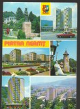 CPIB 19376 CARTE POSTALA - PIATRA NEAMT, MOZAIC, STEMA