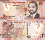 Mozambic 2024 - 50 meticais, necirculata - polimer