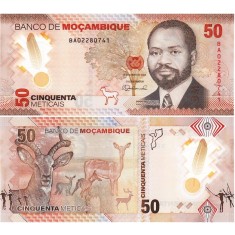 Mozambic 2024 - 50 meticais, necirculata - polimer
