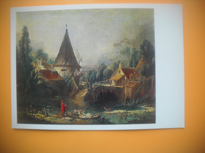 HOPCT 81881 PEISAJ BEAUVAIS/FRANCOIS BOUCHER -CP PICTURA-RUSIA-NECIRCULATA foto