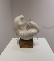 SCULPTURA, MARCEL GUGUIANU, &amp;quot; DALILA&amp;quot; marmura foto