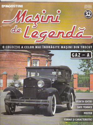 bnk ant Revista Masini de legenda 32 - GAZ-A foto