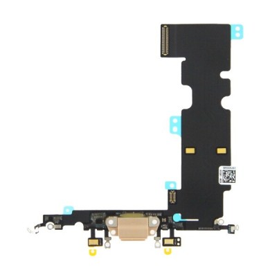 Flex Incarcare si Microfon iPhone 8 Plus Auriu foto