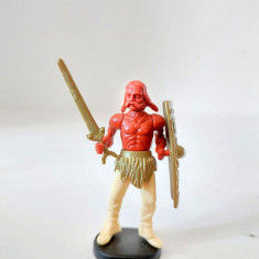 Figurina viking, plastic, rotativ (din bucati care se imbina) 6cm