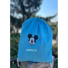 Saculet gradinita personalizat Mickey