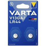 Set de 2 baterii Alkaline VARTA V13GA, Tip LR44