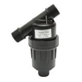 Filtru Y plastic 1 inch cu sita 120 mesh, 130 microni pentru tub, furtun de irigare