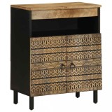 vidaXL Dulap, 60x33,5x75 cm, lemn masiv de mango brut 4018653