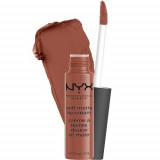 Ruj de Buze Mat, NYX Professional Makeup, Soft Matte Lip Cream, 60 Leon, 8 ml