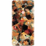 Husa silicon pentru Xiaomi Redmi Note 5A Prime, Abstract Triangles Connected Lines