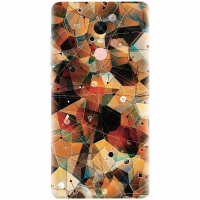 Husa silicon pentru Xiaomi Redmi Note 5A Prime, Abstract Triangles Connected Lines foto