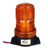 Girofar LED 30 SMD 5050, 10-110V, Stivuitoare, Vehicule Agricole, Industrial, Model Tripla Intermitenta, 98x132mm, IP56, Omologare ECE R10