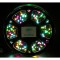 Instalatie craciun liniara, fir negru, cu transformator, 50m, multicolor, 500 led-uri, 8 jocuri de lumini, flippy