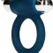 Inel Penis Vibrating Rabbit, 10 Viteze Vibratii, Silicon, USB, Albastru