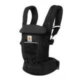 Marsupiu Adapt Soft Flex Mesh, Onyx Black, Ergobaby