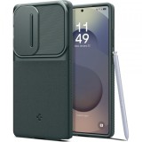Husa pentru Samsung Galaxy S25 Ultra S938, Spigen, OPTIK ARMOR, Verde ACS08970