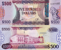 GUYANA 500 dollars ND (2011) UNC!!! foto