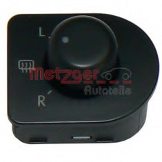 Comutator / buton reglare oglinda VW GOLF IV (1J1) (1997 - 2005) METZGER 0916071