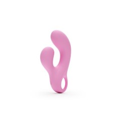 Vibratoare iepuras - NS Novelties Vise de Aur Agatha Vibrator Iepuras Compact Cuart Roz Frumusel si Micut