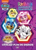 Patrula Cățelușilor. Funtivity. Activități punct-cu-punct. Cățeluși plini de energie - Paperback brosat - Litera mică