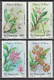 St. Vincent 1985 - Flori, orhidee, serie neuzata