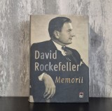 David Rockefeller Memorii autobiografie carte cartonata romana RAO 2007 stare noua