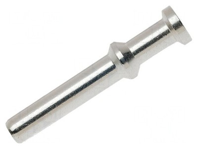 Pin tată cupru argintat 4mm2 crimpat 40A foto