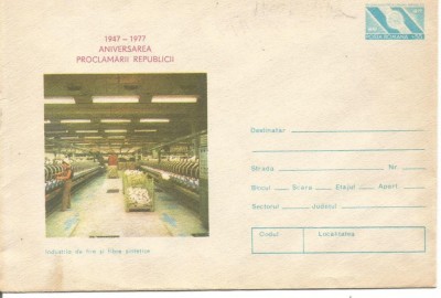 (B) plic -(cod 0287/77)- Industria de fire si fibre sintetice foto