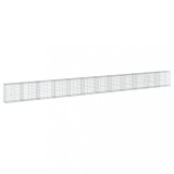 Cumpara ieftin Cos gabion cu capac, 1200x50x100 cm, fier galvanizat