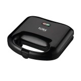 Sandwich Maker Zilan ZLN-0829N, Putere 750W, Placa de tip grill, Antiaderenta, indicator luminos, Negru