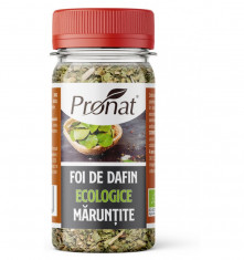 Foi de dafin bio, maruntite, 30g Pronat foto