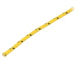 Litat polipropilenă SPLOT &Oslash;4mm, 50m, miez galben IRPP04YEL050