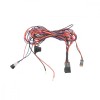 Cablaj cu buton releu si siguranta pentru proiectoare DC 12V 40A