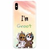 Husa silicon pentru Apple Iphone XS Max, Im Groot