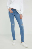 Levi&#039;s jeansi 711 Skinny femei medium waist