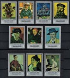 Timbre Yemen 1968 - Picturi Van Gogh, Serie Completa MNH, Colectie Filatelie, Timbre Straine, Editie Limitata