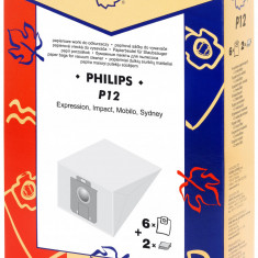 Sac aspirator Philips Sydney, hartie, 6x saci + 2 filtre, K&M