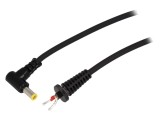 Cablu Alimentare DC 5,5/3,0mm Negru 1,5m