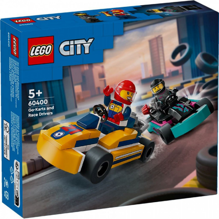 LEGO CITY CARTURI SI PILOTI DE CURSE 60400