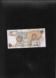 Ghana 5 cedis 1977 seria0094082 unc