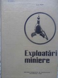 Explorari Miniere, Aron Popa, Didactica si Pedagogica, 1968, 458 pagini, Carte Tehnica Constructii, Hardcover