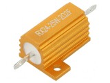 Rezistor bobinat 2,2&Omega; 25W cu radiator &plusmn;1% 50ppm/&deg;C pentru lipit