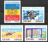 ROM&Acirc;NIA 1964 - LP 587 - A XX-A ANIVERSARE A ELIBERĂRII PATRIEI - SERIE MNH, Nestampilat