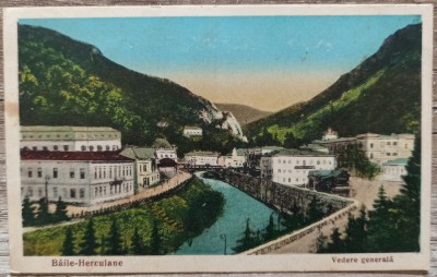 Baile Herculane, vedere generala// CP foto