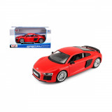 Masinuta Maisto Audi R8 V10 Plus, 1:24, Rosu