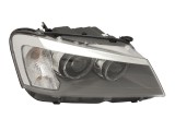 Far Bmw X3 (F25), 11.2010-04.2014, partea Dreapta, xenon; cu lumina timp de zi tip LED; D1S+PY21W; electric; fara bec descarcare; fara ballast; cu mo, Depo