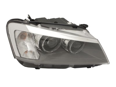 Far Bmw X3 (F25), 11.2010-04.2014, partea Dreapta, xenon; cu lumina timp de zi tip LED; D1S+PY21W; electric; fara bec descarcare; fara ballast; cu mo foto